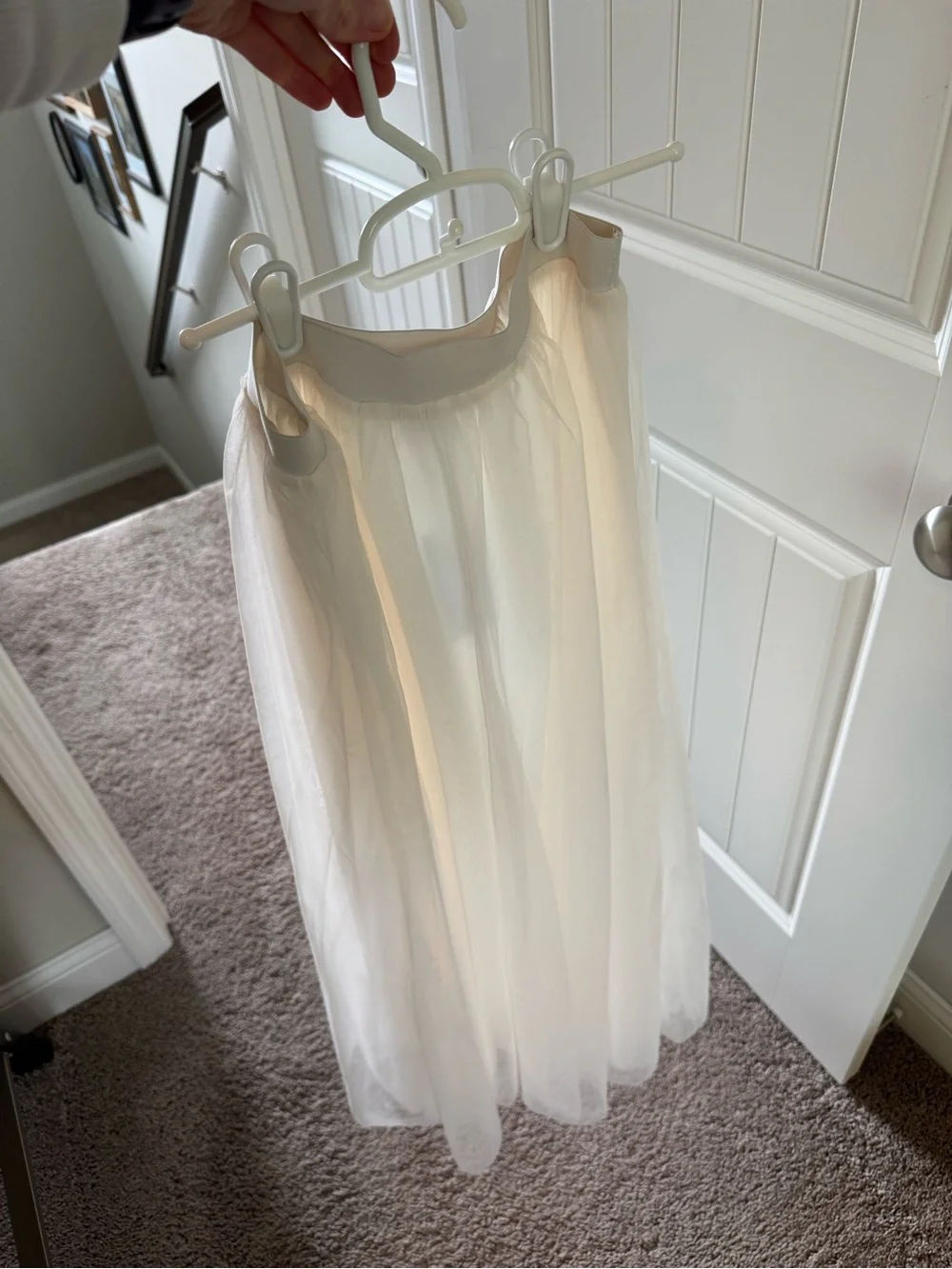 Baltic Born White Maxi Tulle Skirt - Picture 5 of 7